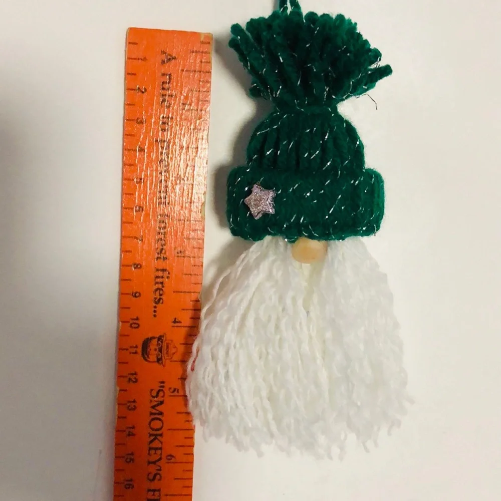 gnome yarn ornament